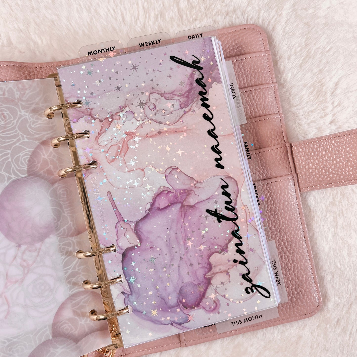 Custom Vinyl - Star Holo Dashboard